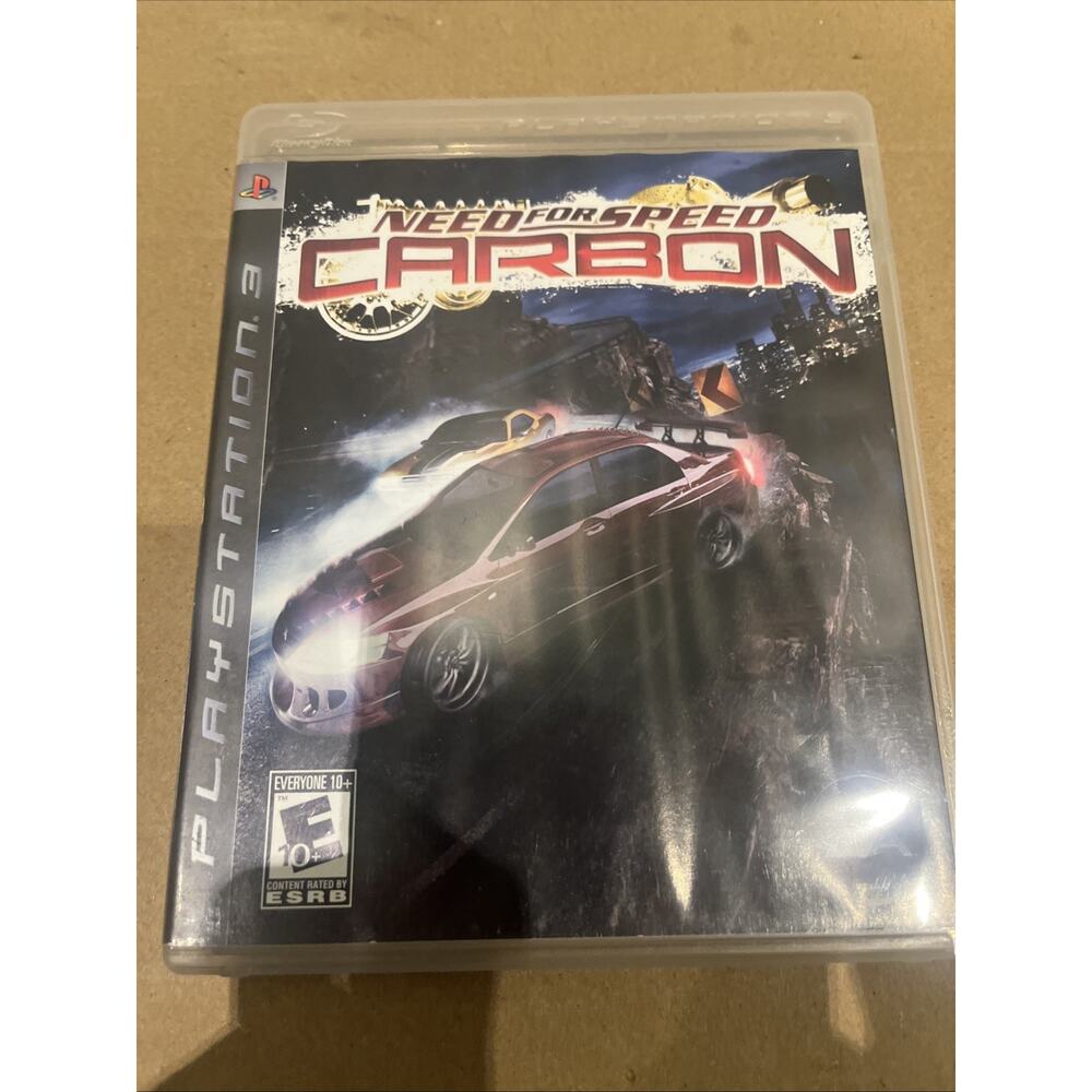 Need for Speed Carbon PlayStation 3 PS3 Complete with Manual CIB
